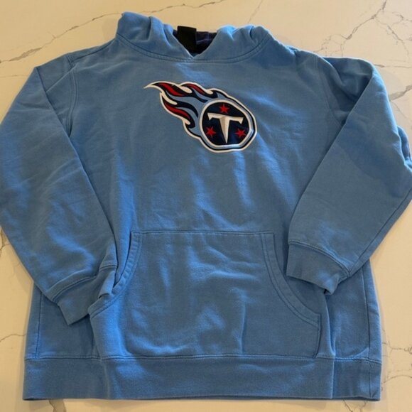 NFL Youth Light Blue Hoodie Tennessee Titans - Picture 1 of 10